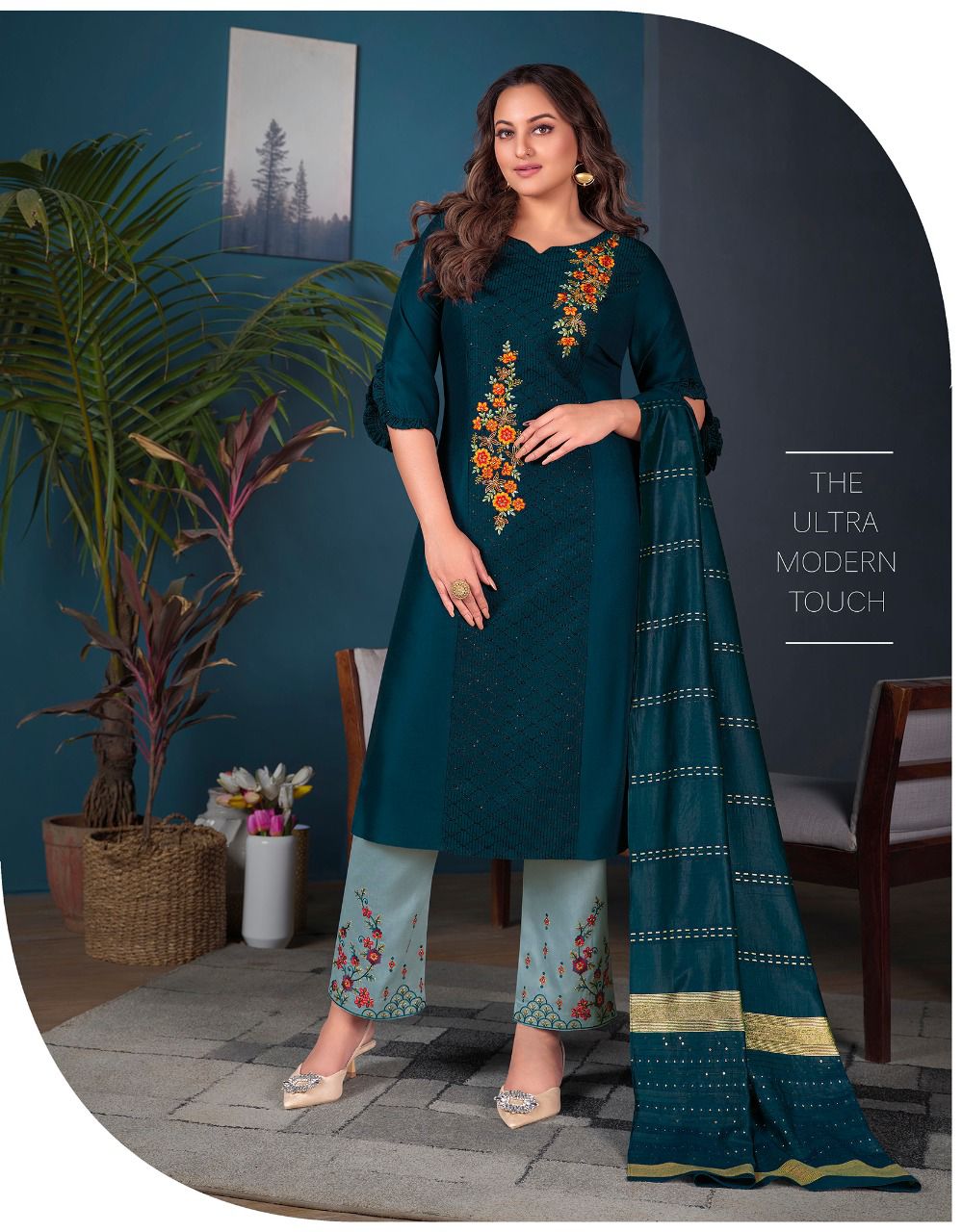 Fairy Tale New Exclusive Festive Wear Heavy Silk Readymade Suit Collection